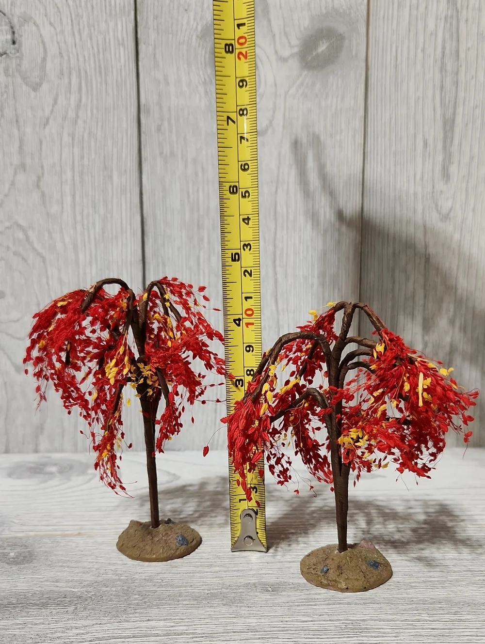 2001 Lemax Autumn Mulberry Small Tree Village Accessory #14564